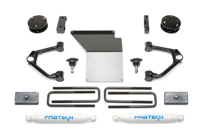 Fabtech 07-18 GM K1500 4-Inch Budget Lift System with Rear Performance Shocks - Part K1059