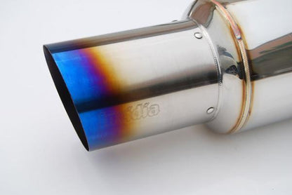 Invidia 08+ Subaru WRX Hatch / 08 STi 76mm Racing Titanium Tip Cat-Back Exhaust