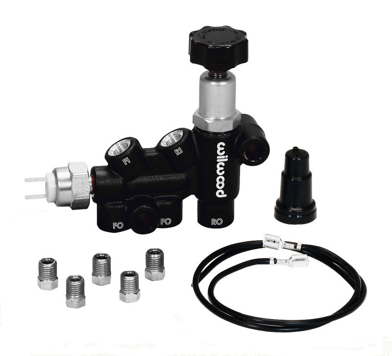 Wilwood Proportioning Valve - Model 260-11179 with Knob Adjustment and Switch Function