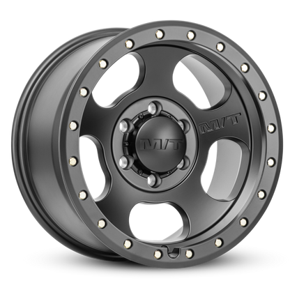 Mickey Thompson Canyon Pro 17x9 Black Wheel with 6x5.5 Bolt Pattern and 5-Inch Backspacing