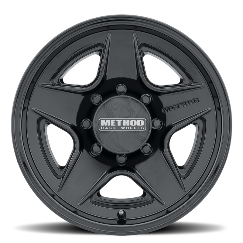Method MR319 18x9 Black Wheel with 8x6.5 Bolt Pattern and +18 Offset