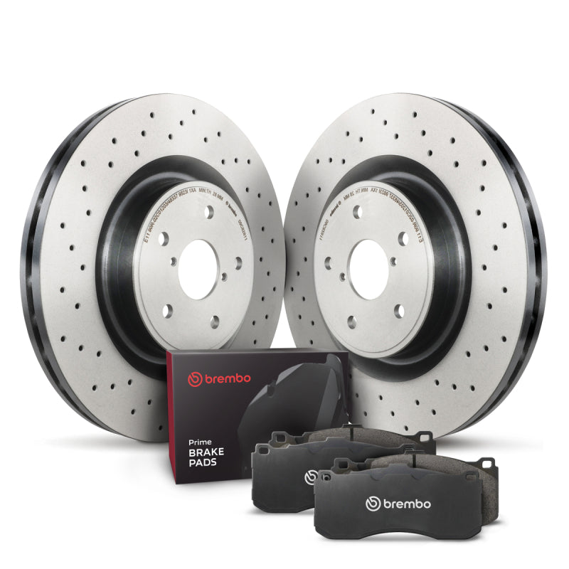 Brembo OE Front Disc Brake Kit KT04479 for Enhanced Stopping Power and Durability