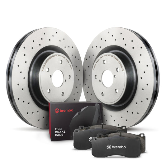 Brembo OE Front Disc Brake Kit KT04479 for Enhanced Stopping Power and Durability