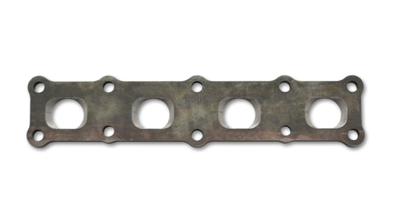 Vibrant Mild Steel Exhaust Manifold Flange for Mitsubishi 4B11 - 1/2 Inch Thick