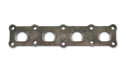 Vibrant Mild Steel Exhaust Manifold Flange for Mitsubishi 4B11 - 1/2 Inch Thick