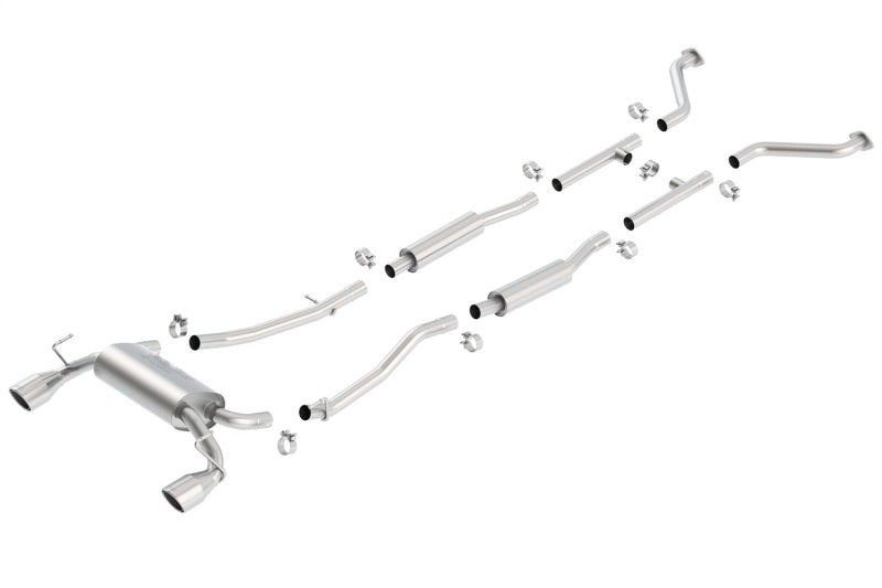 Borla Performance Industries True Dual Cat-Back Exhaust System for Nissan 350Z (Part #140045)