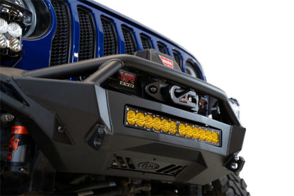 Addictive Desert Designs Stealth Fighter Front Bumper for Jeep JL 2018-2023 with Winch and Light Bar Mounts