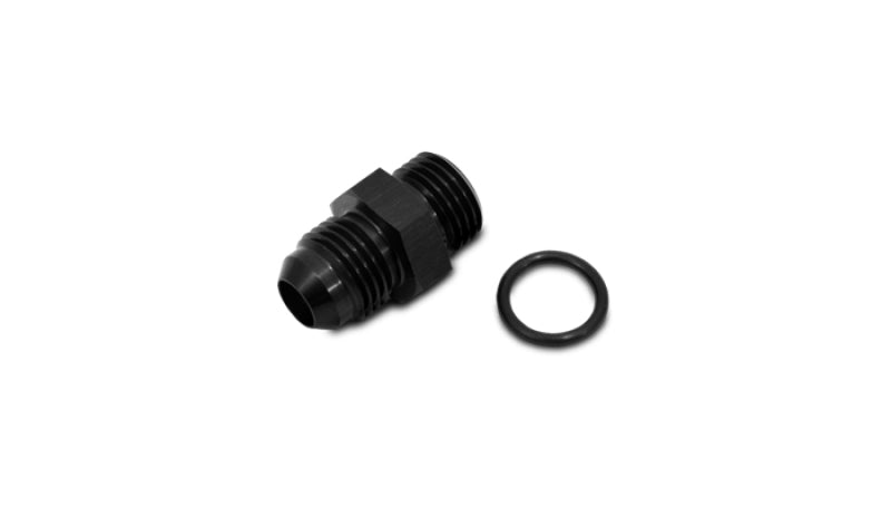 Vibrant -12AN Flare to -8AN Straight Thread with O-Ring Adapter Fitting