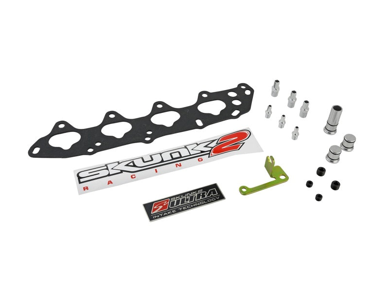 Skunk2 Racing Ultra Series Intake Manifold with Black B VTEC for Honda B16A/B17A/B18C - 3.5L Performance Upgrade