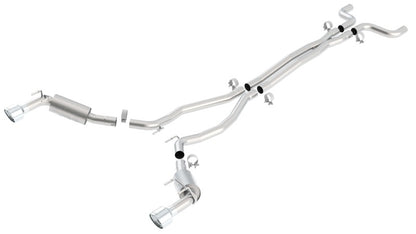 Borla ATAK Cat-Back Exhaust System for 2010-2013 Chevrolet Camaro SS 6.2L V8