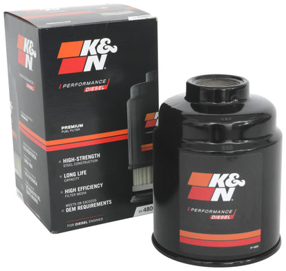 K&N Engineering PF-4800 Fuel Filter for 2013-2016 Dodge Ram 2500 6.7L Diesel