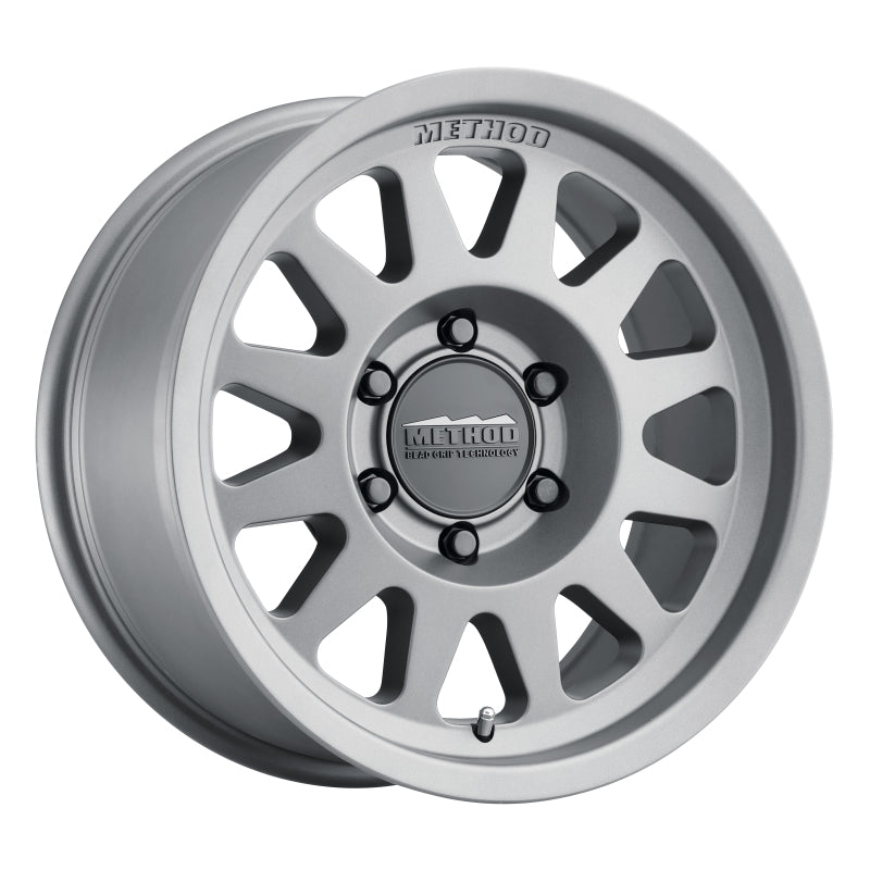 Method MR704 17x8.5 Inch Titanium Off-Road Wheel with 8x170 Bolt Pattern