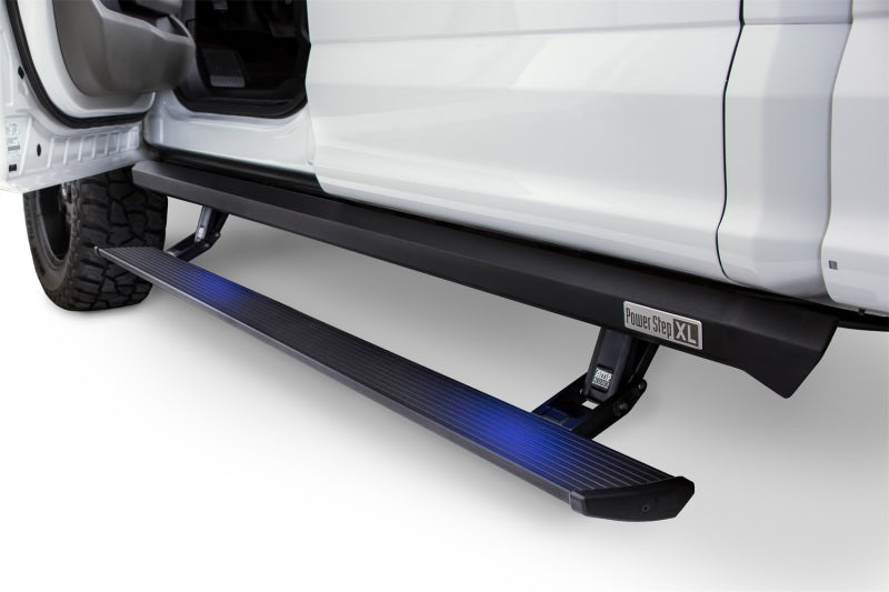 AMP Research PowerStep XL Electric Running Boards for 2022-2026 Ford F-250/F-350/F-450 Crew Cab - Black Part #77242-01A