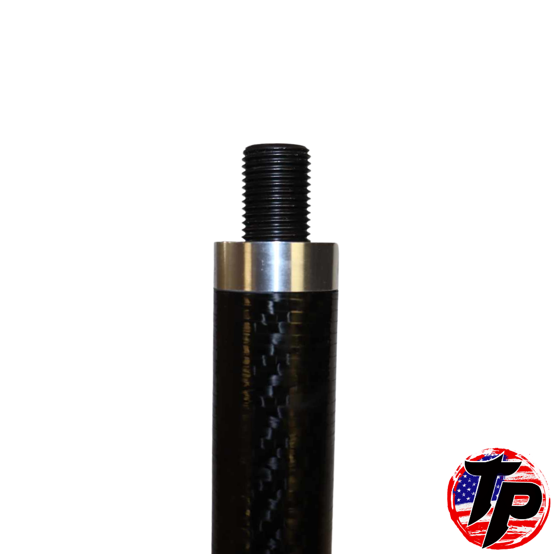 6" Revolver Lock Carbon Fiber Extended Shift Lever - image 2