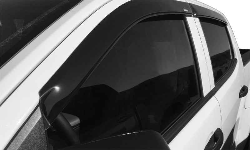 Husky Liners 15-24 Ford F-150 Supercab (Incl. Raptor) Ventvisor Low Profile (4pc) - Smoke