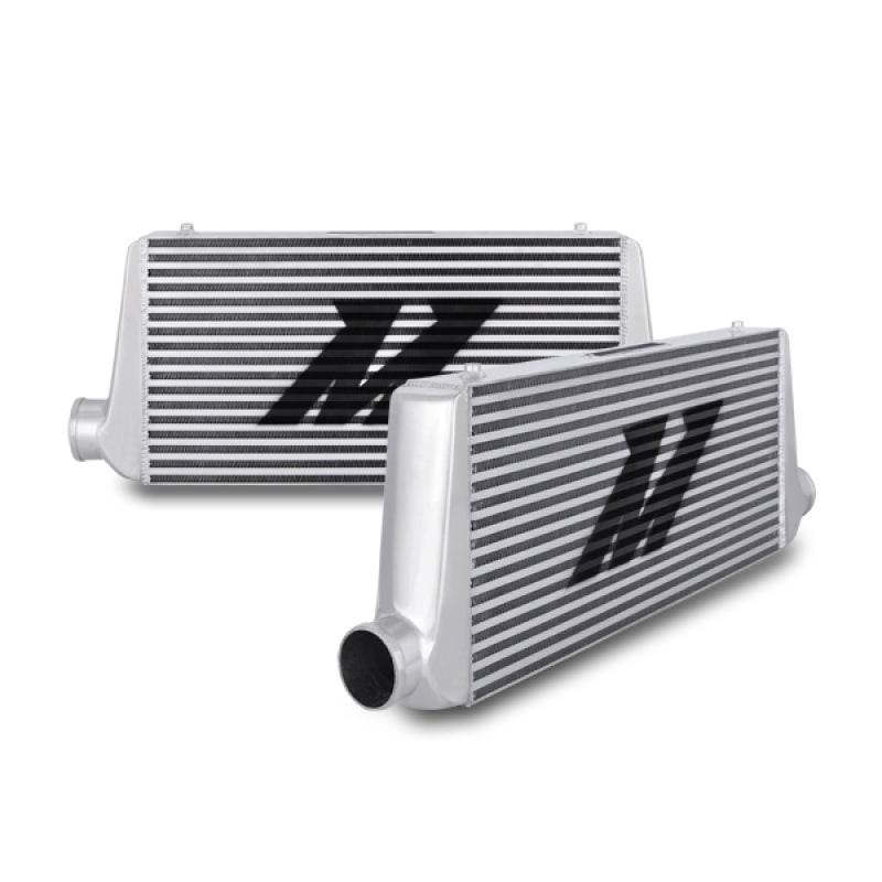 Mishimoto Universal Silver R-Line Intercooler – High-Performance 24x12x4 Inch Core for Turbocharged and Supercharged Vehicles