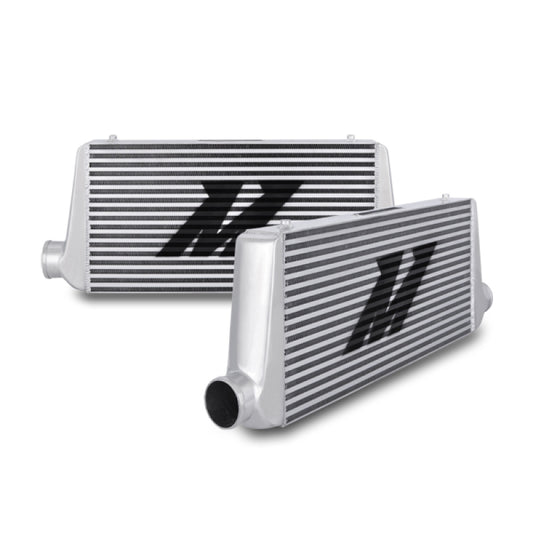 Mishimoto Universal Silver R-Line Intercooler – High-Performance 24x12x4 Inch Core for Turbocharged and Supercharged Vehicles