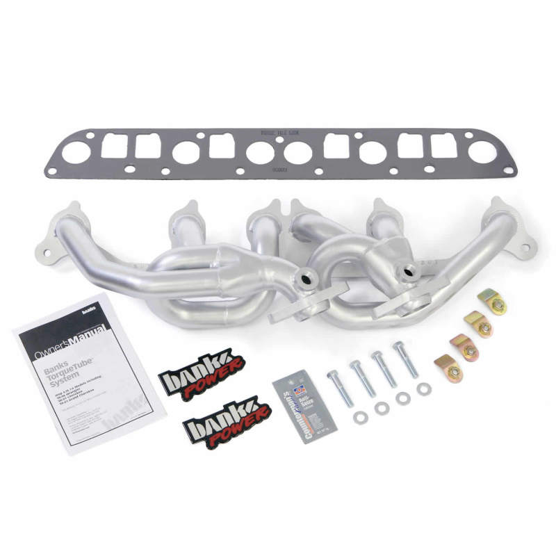 Banks Power TorqueTube System for Jeep 4.0L – Replaces Stock Exhaust Manifold with Heavy-Duty 400 Stainless Steel