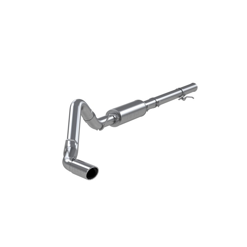 MBRP Armor Lite Series Cat Back Exhaust System for Chevy Silverado & GMC Sierra 1500 - 3.5 Inch Single Side Exit with 4-Inch Tip