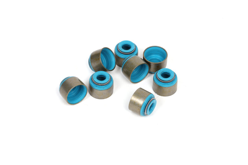 BLOX Racing Honda 5.5mm Valve Stem Seals Blue FKM - Set of 16 for Both Intake & Exhaust