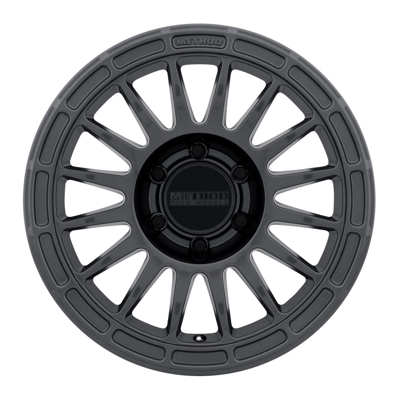 Method MR314 17x8.5 Inch Matte Black Off-Road Wheel with 6x5.5 Bolt Pattern and 106.25mm Hub Bore