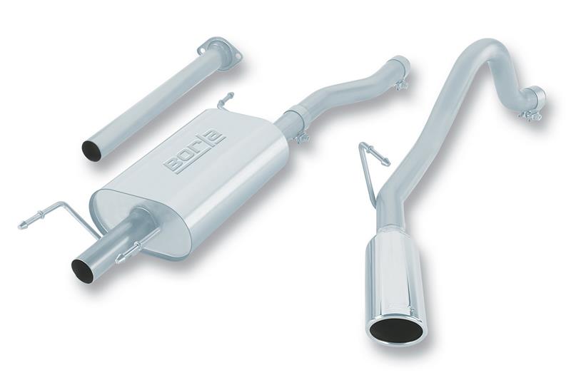 Borla 05-12 Toyota Tacoma 4.0L Cat-Back Exhaust System - V6 2/4WD with Million Mile Warranty