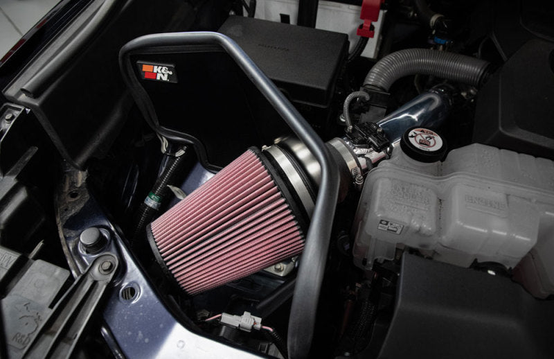 K&N Engineering 77-9042KP Cold Air Intake System for 2022-2023 Toyota Tundra V6-3.5L F/I