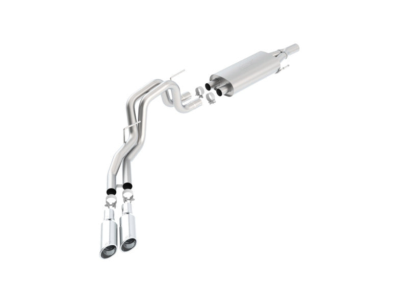 Borla Cat-Back Exhaust System for 2010-2014 Ford F-150 SVT Raptor and Harley Davidson Edition 6.2L V8