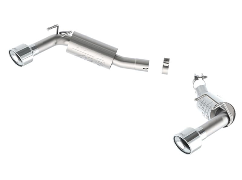 Borla ATAK Axle-Back Exhaust System for 2014-2015 Chevrolet Camaro SS 6.2L V8 RWD with Single Tip Exit