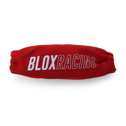 BLOX Racing Neoprene Coilover Covers - Red Pair for Automotive Suspension Protection