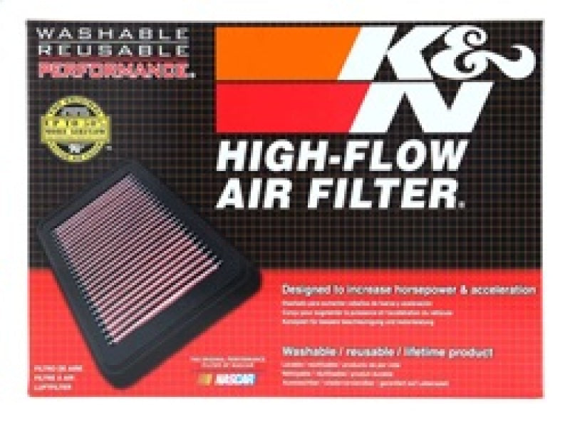 K&N Engineering 33-5086 High-Flow Reusable Air Filter for BMW 750i and M550i xDrive (2016-2019)