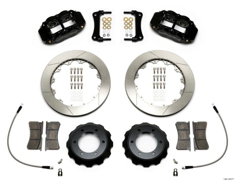 Wilwood Narrow Superlite 6R Front Brake Kit for 2005-2015 Toyota Tacoma with 12.88-inch Slotted Rotors