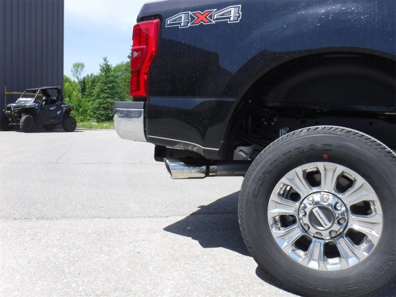MBRP Armor Pro Series 2017+ Ford F-250/F-350 6.2L/7.3L Single Side 4-inch T304 Stainless Steel Cat-Back Exhaust System