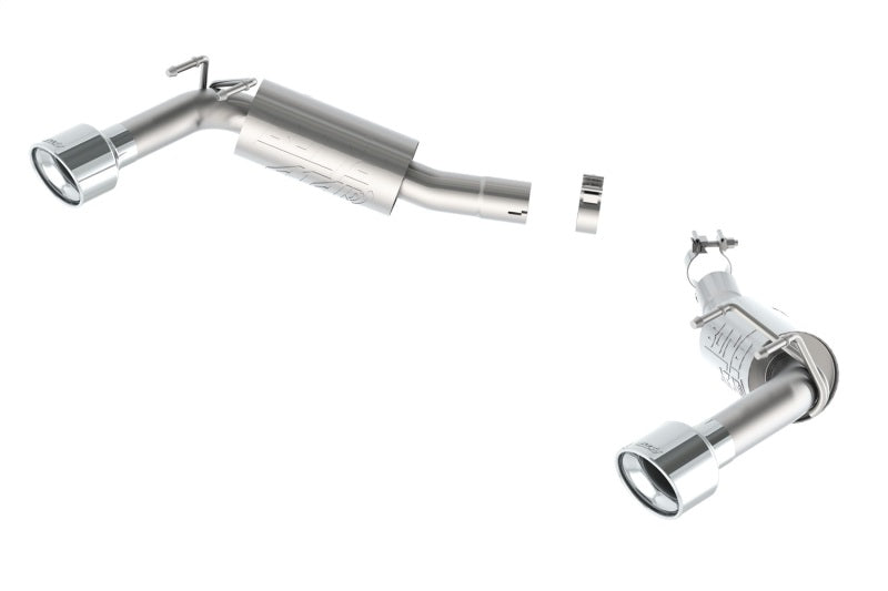 Borla ATAK Axle-Back Exhaust System for 2014-2015 Chevrolet Camaro SS 6.2L V8 RWD with Single Tip Exit