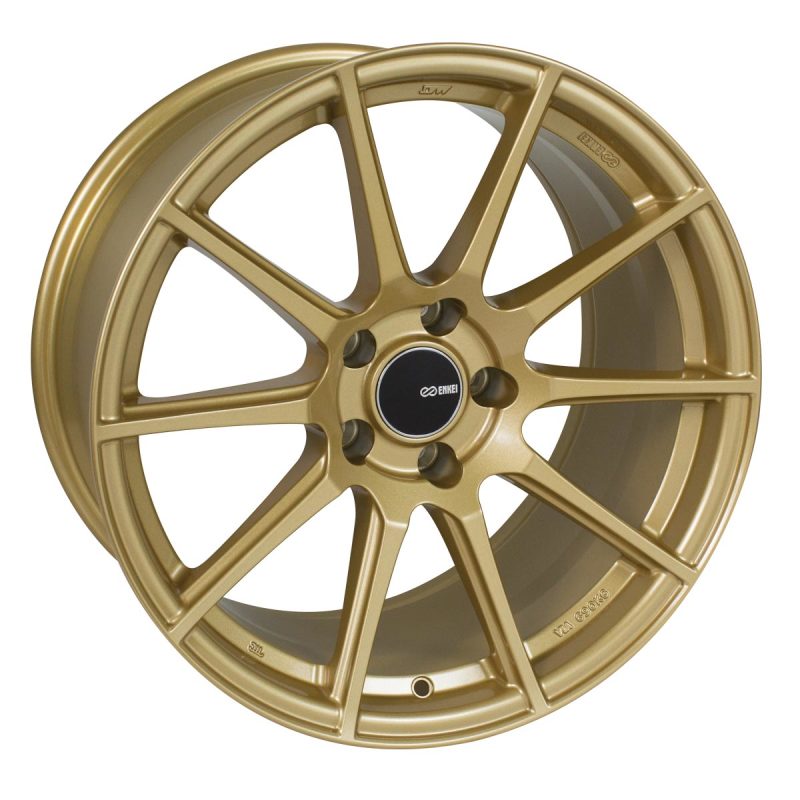 Enkei TS10 18x8 Inch Wheel with 45mm Offset and 5x100 Bolt Pattern - Gray Finish