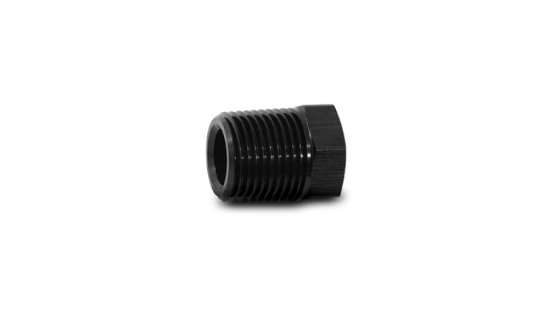 Vibrant 3/8 inch NPT Hex Head Pipe Plugs - Aluminum Threaded Caps and Plugs for Automotive Use