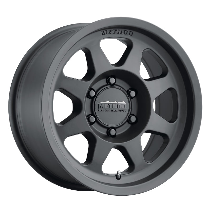 Method MR701 17x9 Inch Black Off-Road Wheel with -12mm Offset and 6x5.5 Bolt Pattern