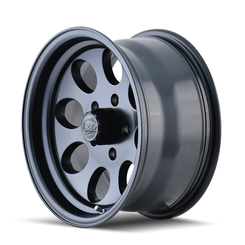 ION Wheels Type 171 18x9 Matte Black Wheel with 8x165.1 Bolt Pattern and 0mm Offset