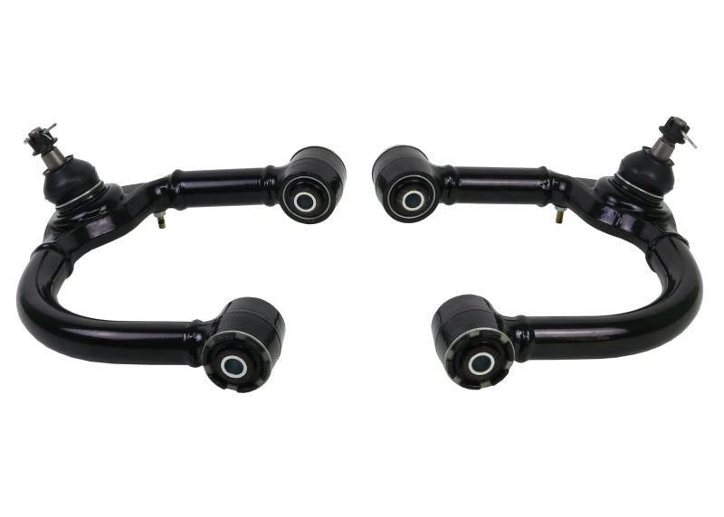 Whiteline KTA249 Front Upper Control Arm for Lexus GX470 and Toyota 4Runner – Enhanced Camber and Caster Adjustment