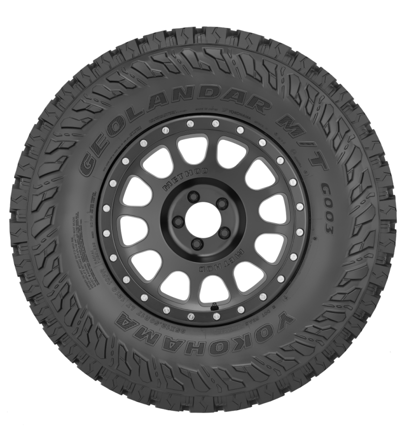 Yokohama Geolandar M/T G003 Tire - LT285/70R17 121/118Q for Mud-Terrain Off-Road Performance