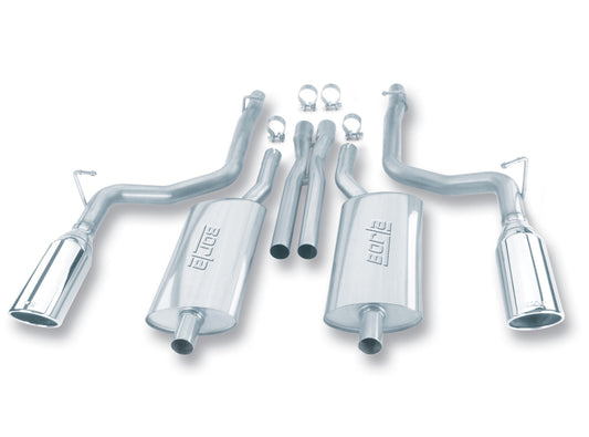 Borla Performance Industries 140125 Cat-Back Exhaust System for 2005-2010 Chrysler 300C, Dodge Magnum R/T & Dodge Charger R/T 5.7L V8