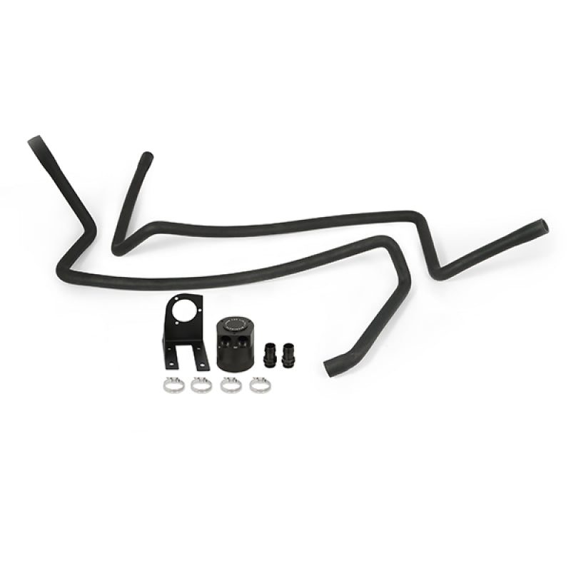Mishimoto 03-07 Ford 6.0L Powerstroke High-Flow Baffled Oil Catch Can Kit Part MMBCC-F2D-03BE
