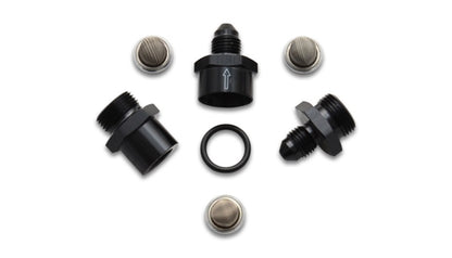 Vibrant Inline Fuel and Oil Filter Set - Size -8AN with 3 Filter Elements