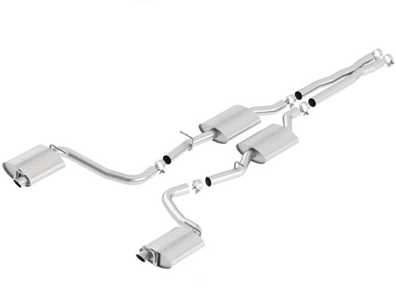Borla ATAK Cat-Back Exhaust System for 2015-2022 Chrysler 300 and 2015-2018 Dodge Charger R/T 5.7L V8