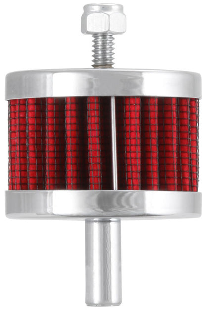 K&N Engineering 62-1090 Steel Base Crankcase Vent Filter with 3/8 Inch Diameter Tube