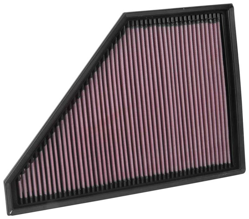K&N 2017 Cadillac XT5 3.6L V6 F/I Drop-In Air Filter - Reusable High-Flow Performance Filter