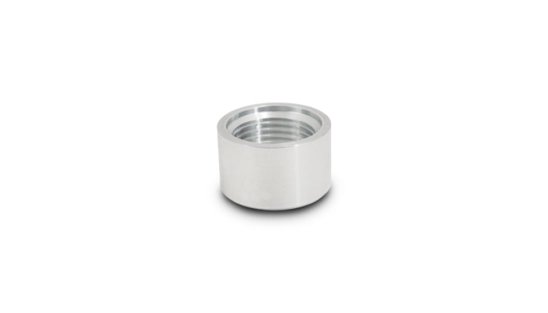 Vibrant -8 AN Female Weld Bung (3/4 inch -16 Thread) - Aluminum