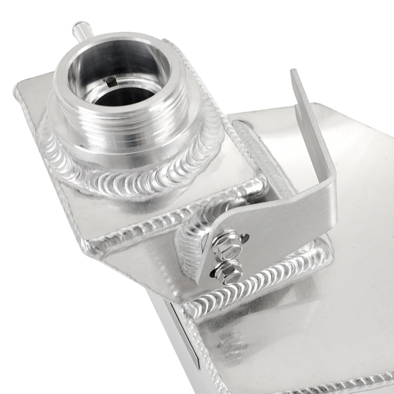 Mishimoto 13-2018 Ram 6.7L Cummins Aluminum Degas Tank - Natural Finish