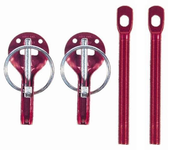 Sparco Hood Pin Red - Part Number 01606AR for Automotive Applications