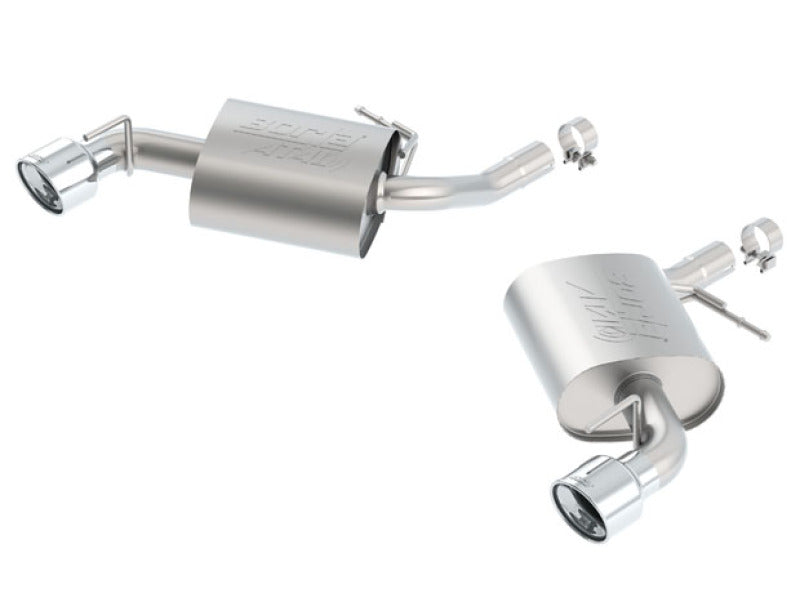 Borla ATAK Axle-Back Exhaust System for 2016-2023 Chevrolet Camaro LT 3.6L V6 with Single Rear Exit